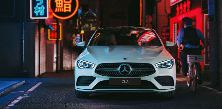 Мерседес cla 200 интерьер